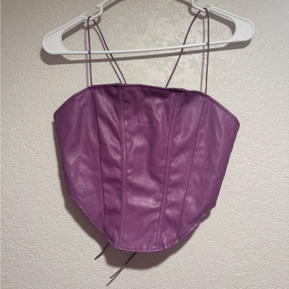Lavender Corsset Top